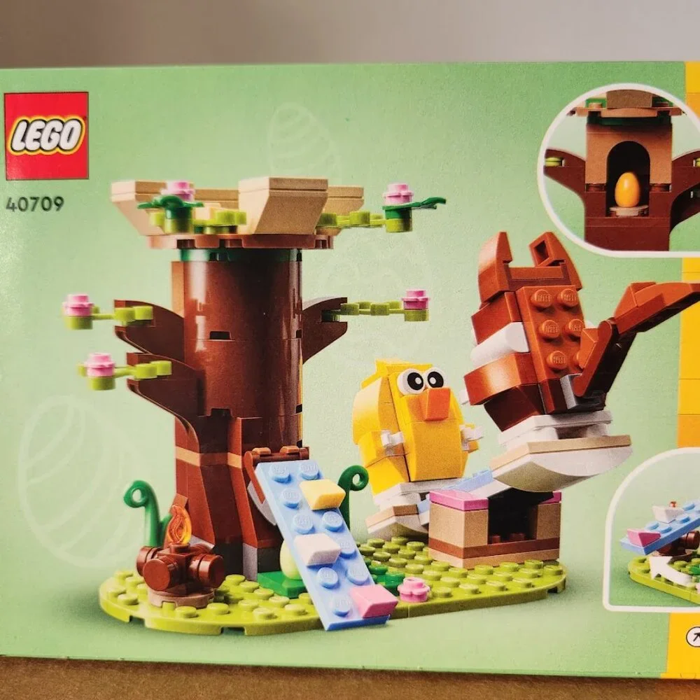 New LEGO Spring Animal Playground Building Toy Set Squirrel Chick Bird Figure 40